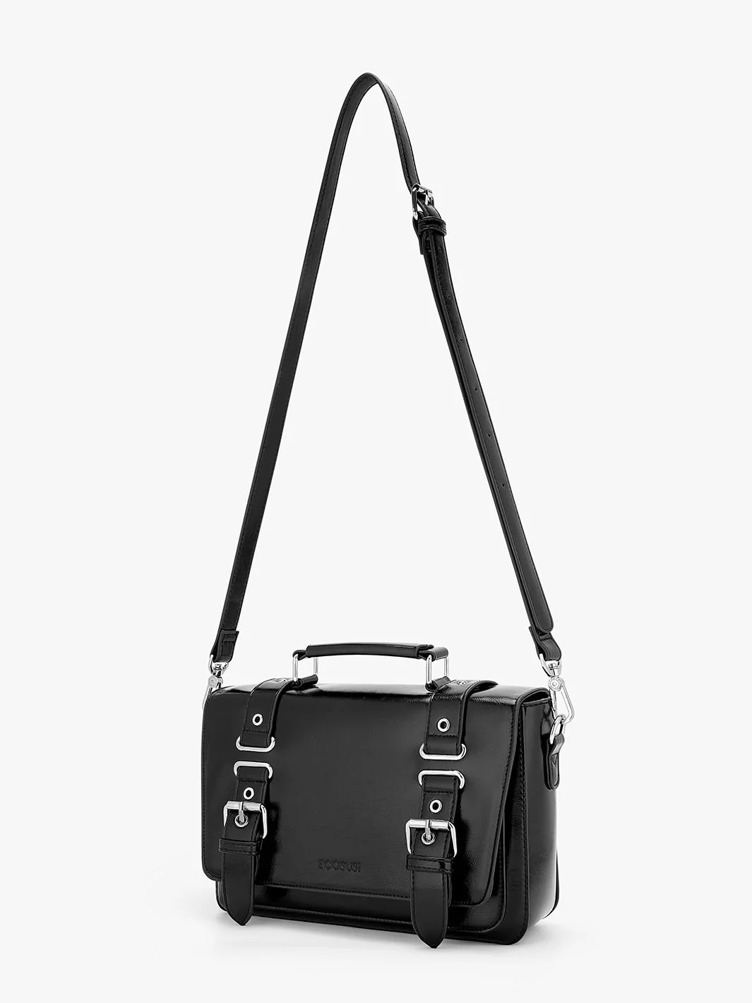 Victor Vintage Messenger Crossbody Bag - Image 5